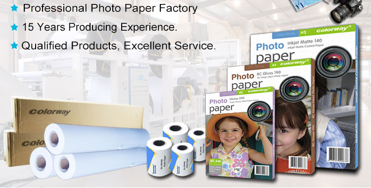 Matte Coated Photo Paper Rolls